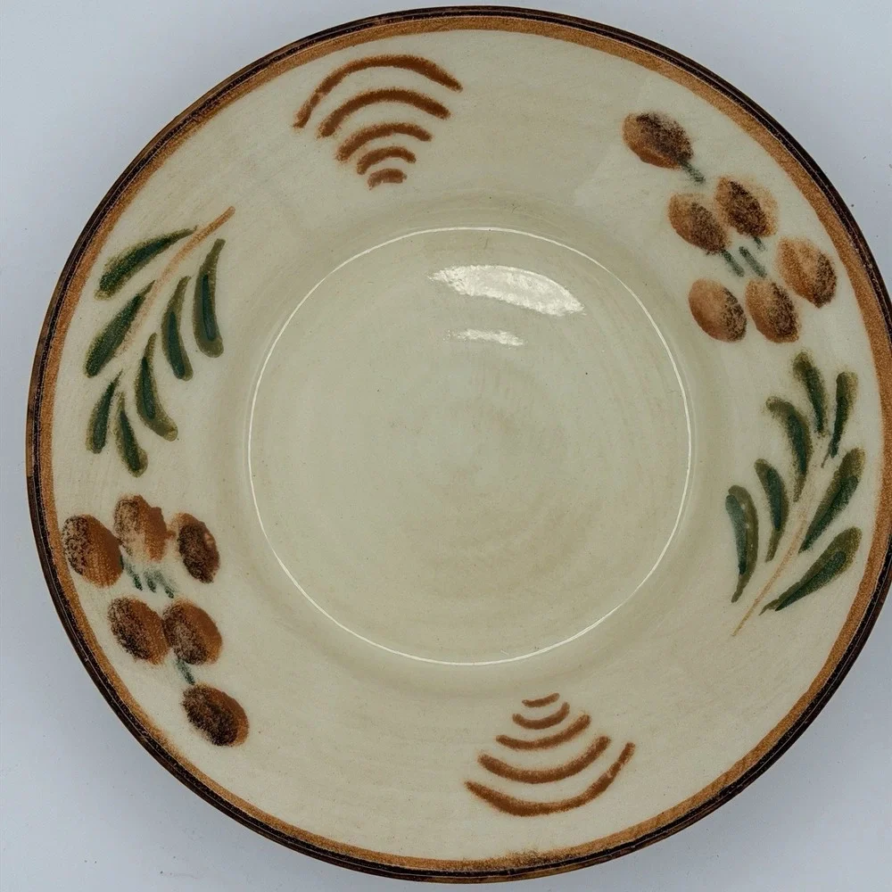 Williams Sonoma Ceramiche Arianna Round Pasta Bowl Rare Hand Painted from Italy